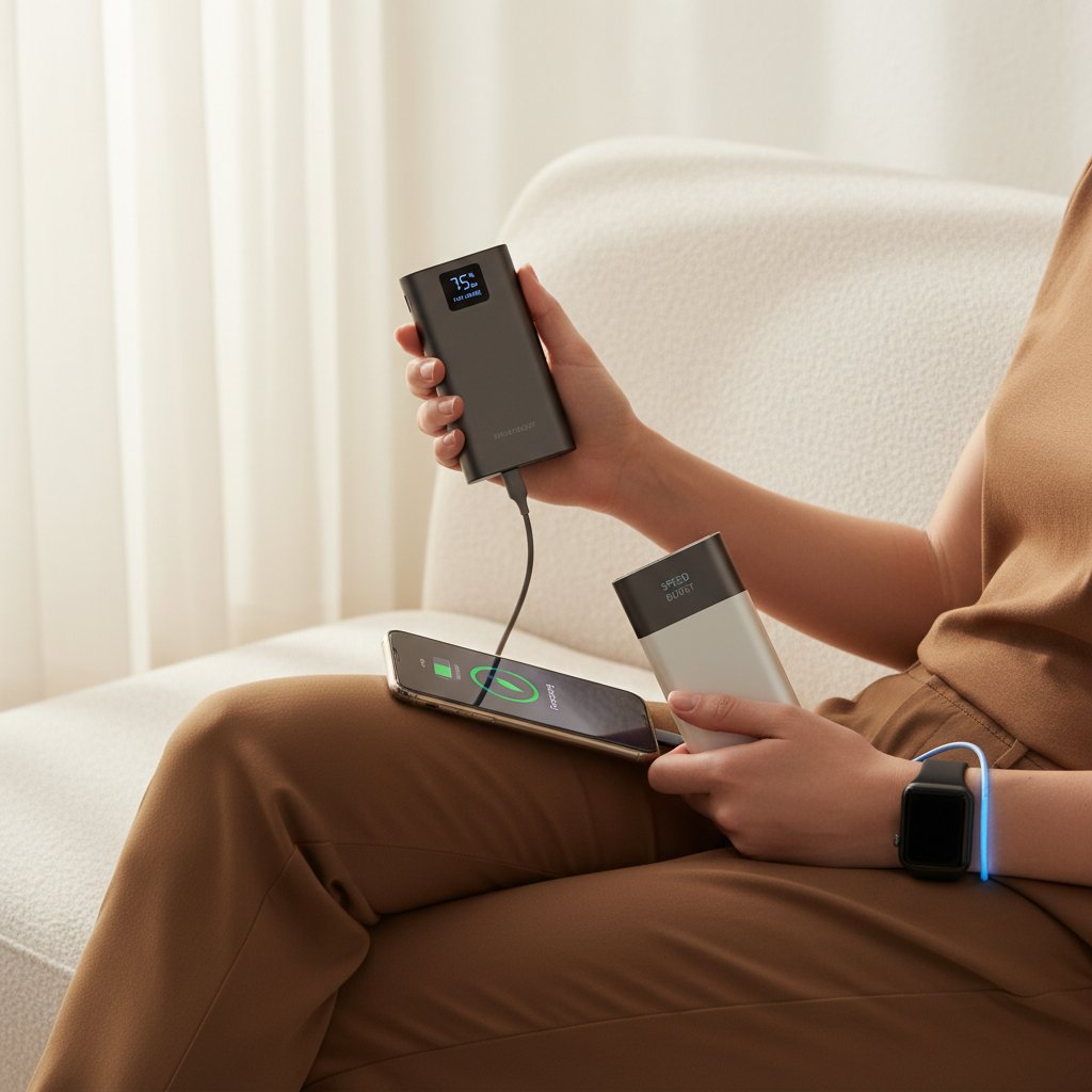 Portable Power Banks With Fast Charging