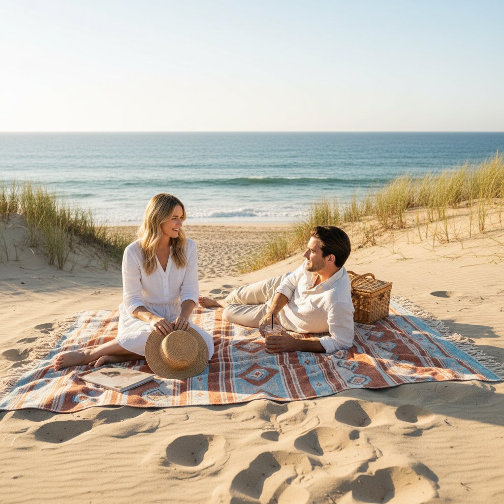 Outdoor Blankets for Picnics and Beach Days