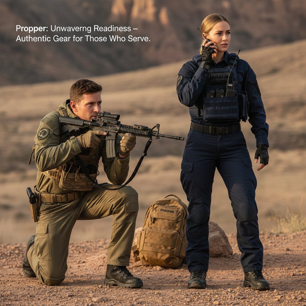 Propper: Unwavering Readiness – Authentic Gear for Those Who Serve